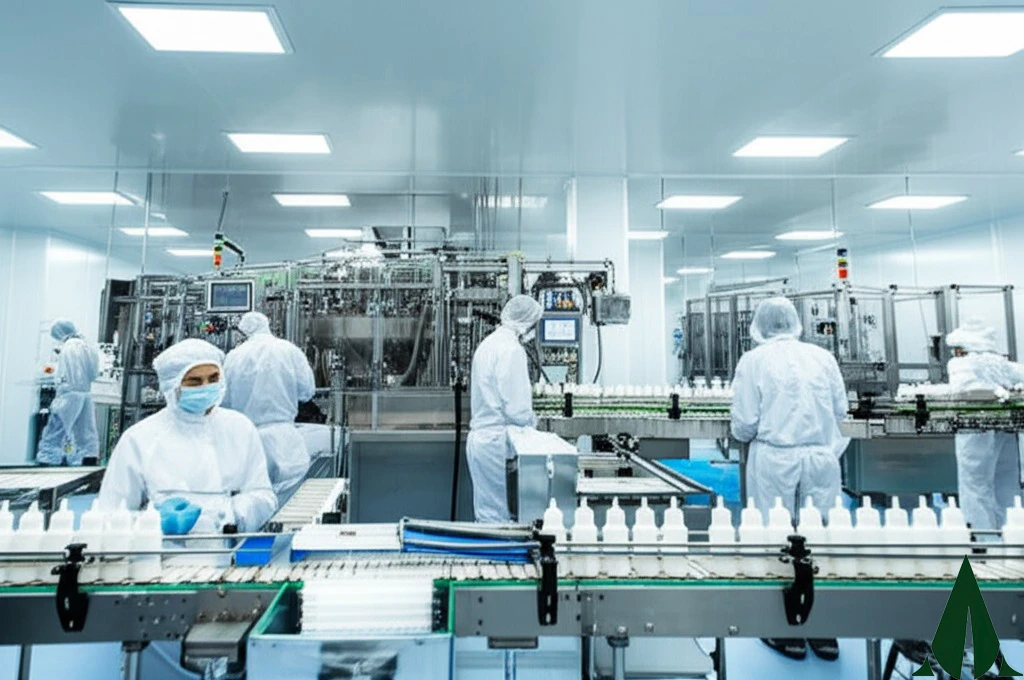 Sản Xuất Tại Nhà Máy Hiện Đại Chuẩn cGMP-ASEAN