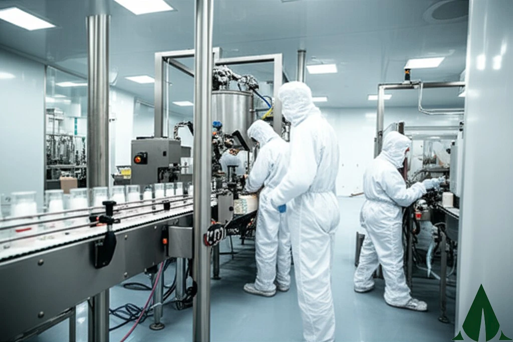 Sản Xuất Tại Nhà Máy Hiện Đại Chuẩn cGMP-ASEAN